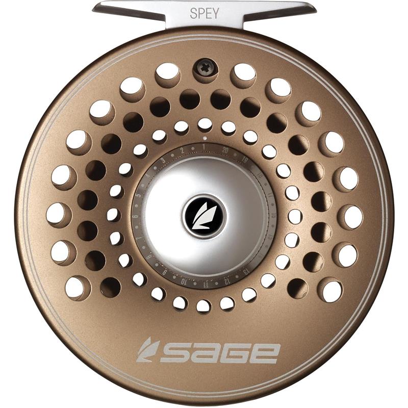 Sage Spey Reel #6/7/8 Bronze Klassisk estetikk med moderne ytelse
