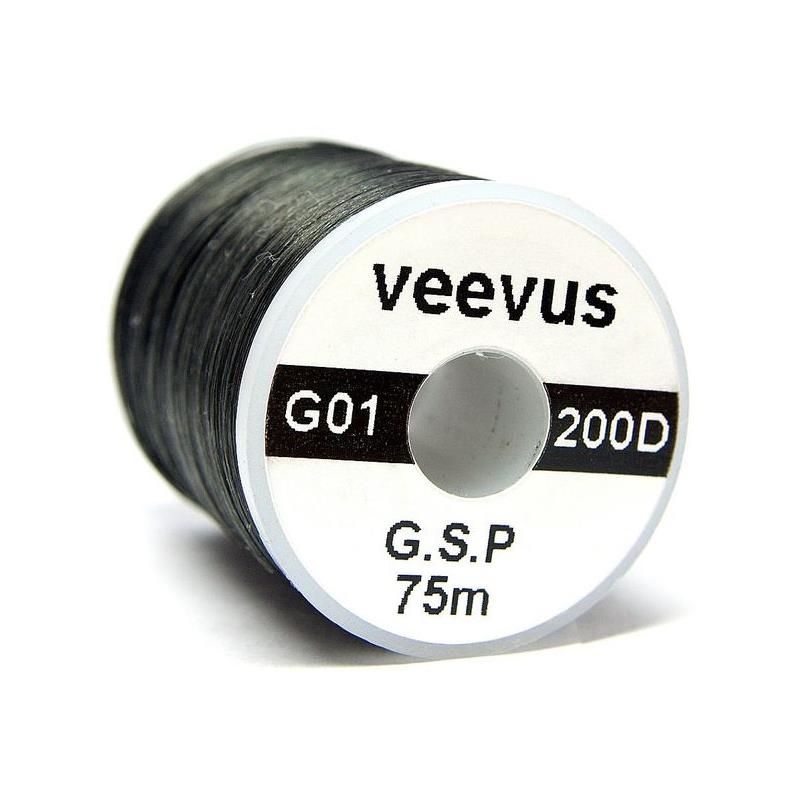 Veevus G.S.P bindetråd Black 200D Råsterk Gel Spun Polyethylene