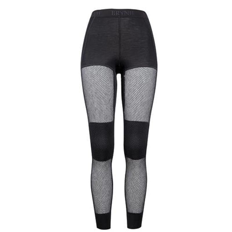 Brynje W's Wool Thermo Longs Svart S Longs med god komfort.