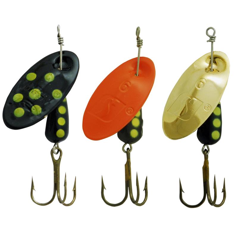 Sølvkroken spinnersett 3pk./6g Spesial spinner