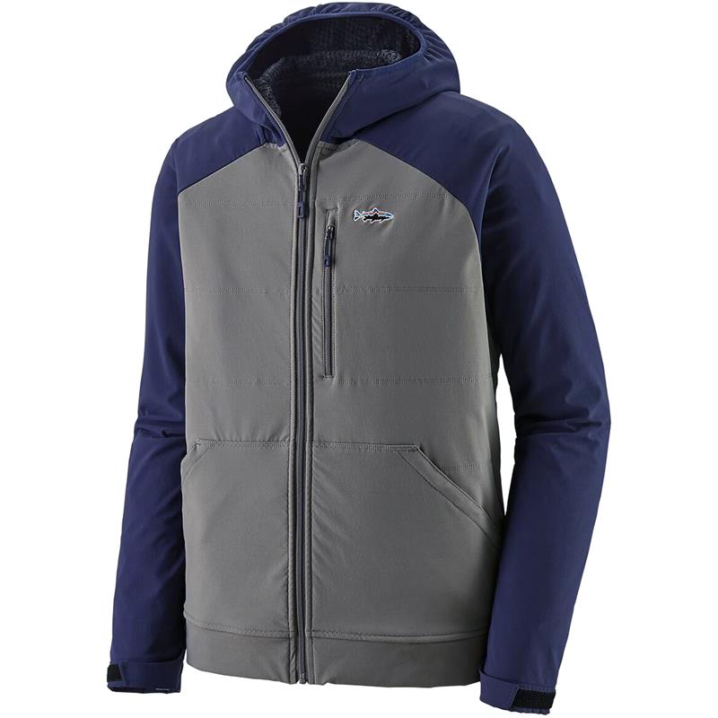 Patagonia M's Snap-Dry Hoody M Hex Grey