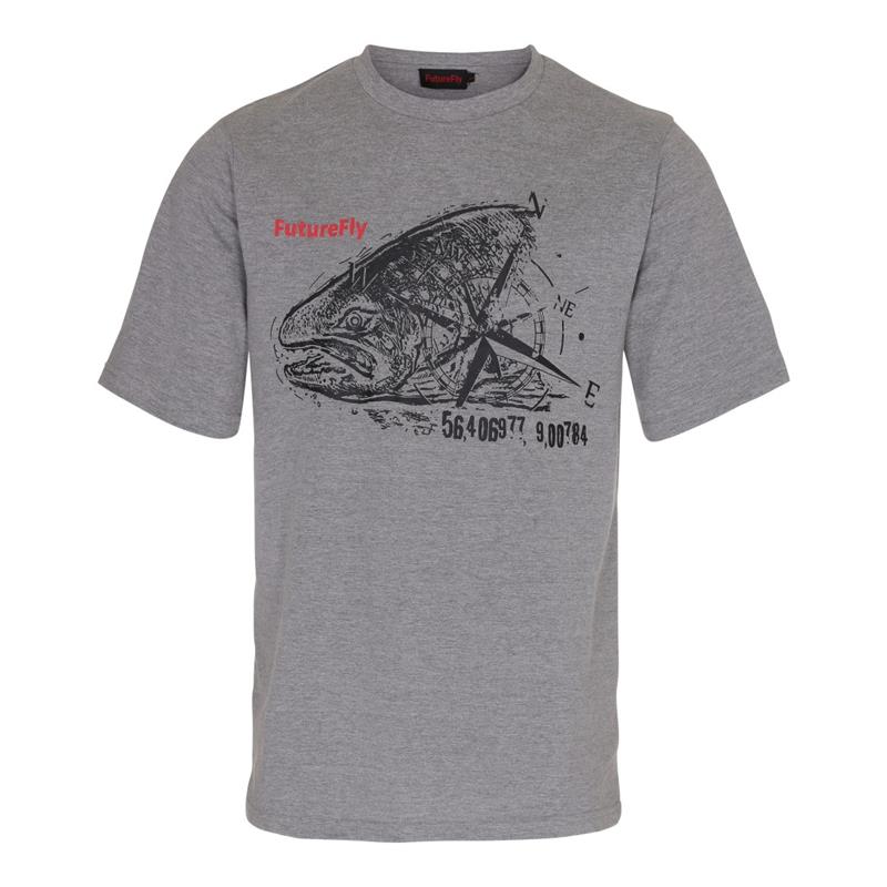 FutureFly Basic Line t-shirt 3XL Grey