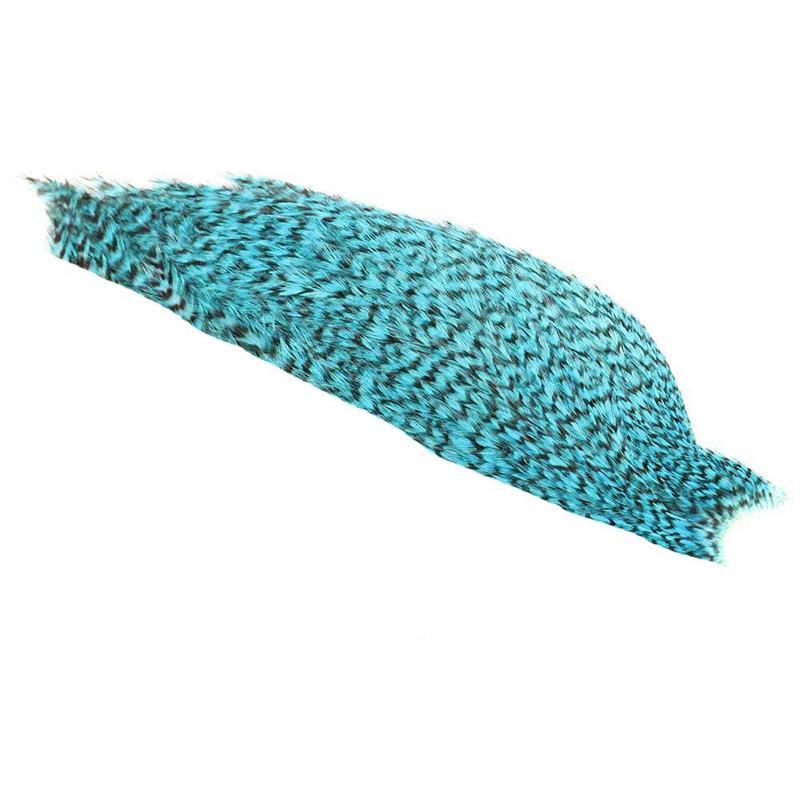Whiting 1/2 American Rooster Cape Grizzly Kingfisher Blue