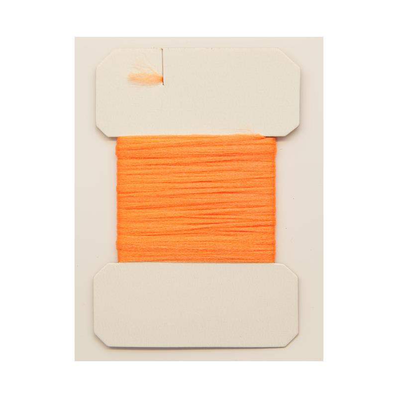 Antron Yarn Carded - Fl. Orange