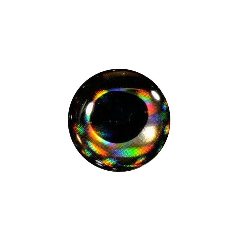 4-D Living Eyes Silver Grey 12 mm A.Jensen