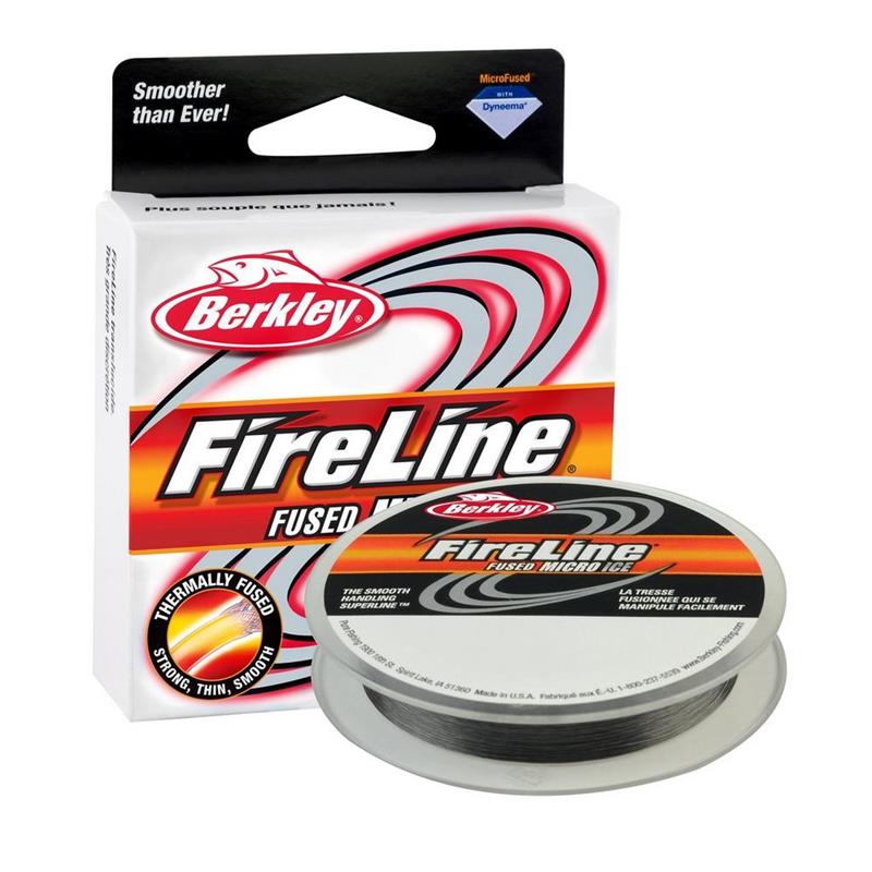 Berkley Fireline Micro Ice 0,20 mm Smoke