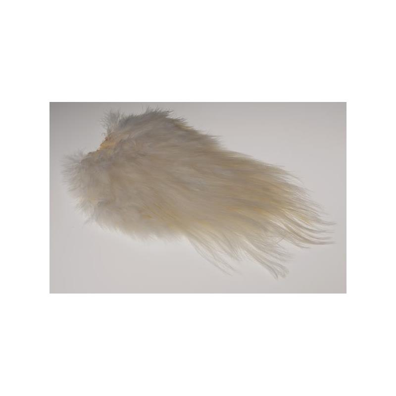 Whiting Spey Saddle - White Bronsegradering