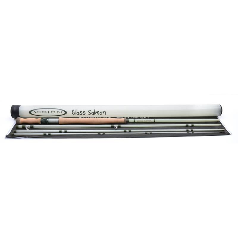 Vision Glass Salmon 12' #8 4-delt