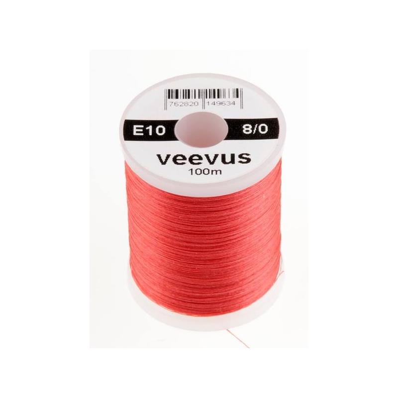Veevus bindetråd 8/0 - Dark Pink Råsterk, lett å splitte