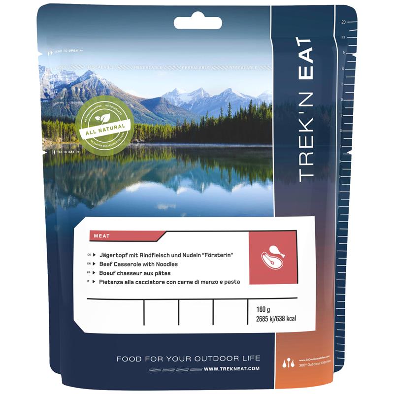 Trek'n Eat SpicyBeef Casserole m/nudler Spennende turmiddag - 670 kcal