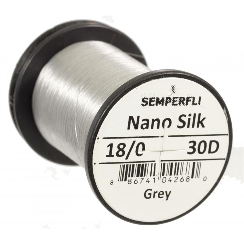 Semperfli Nano Silk Ultra 30D 18/0 Grey