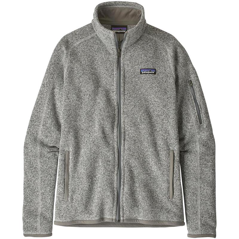 Patagonia Better Sweater Jkt L Fleecejakke, Birch White, dame