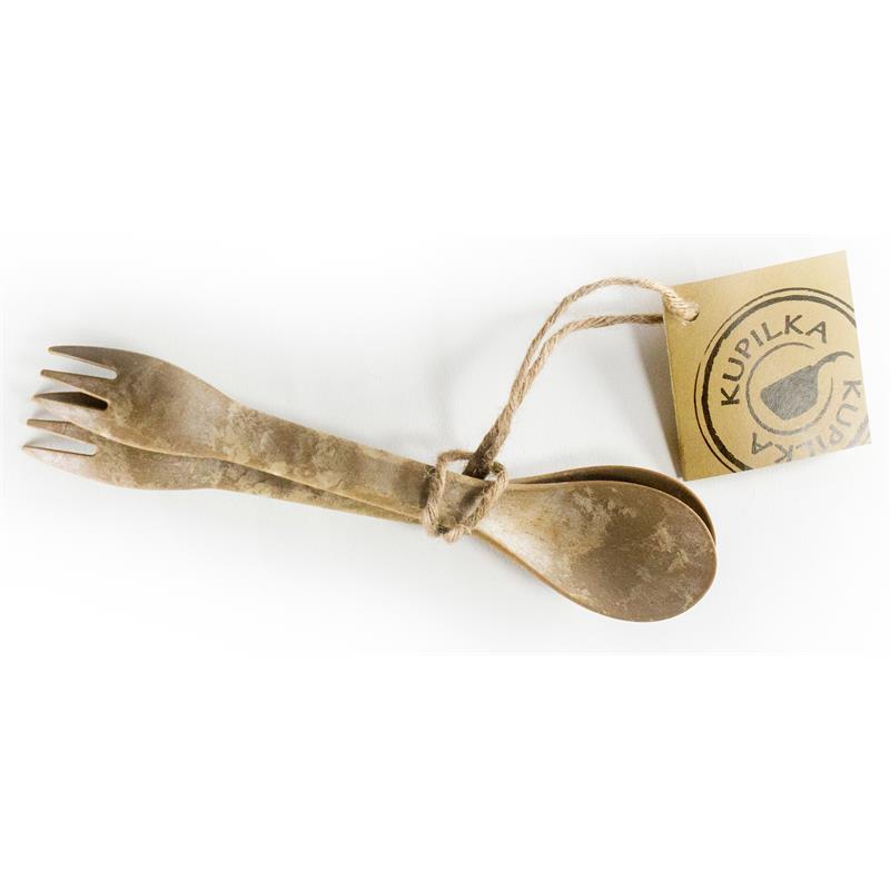 Kupilka spork 205 Original 2-pack med Kupilka spork