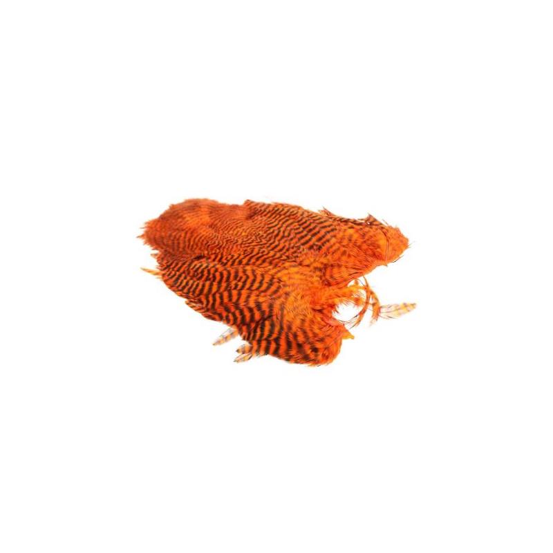 Whiting 4B Hen Soft Hackle/Chicabou Grizzly Orange