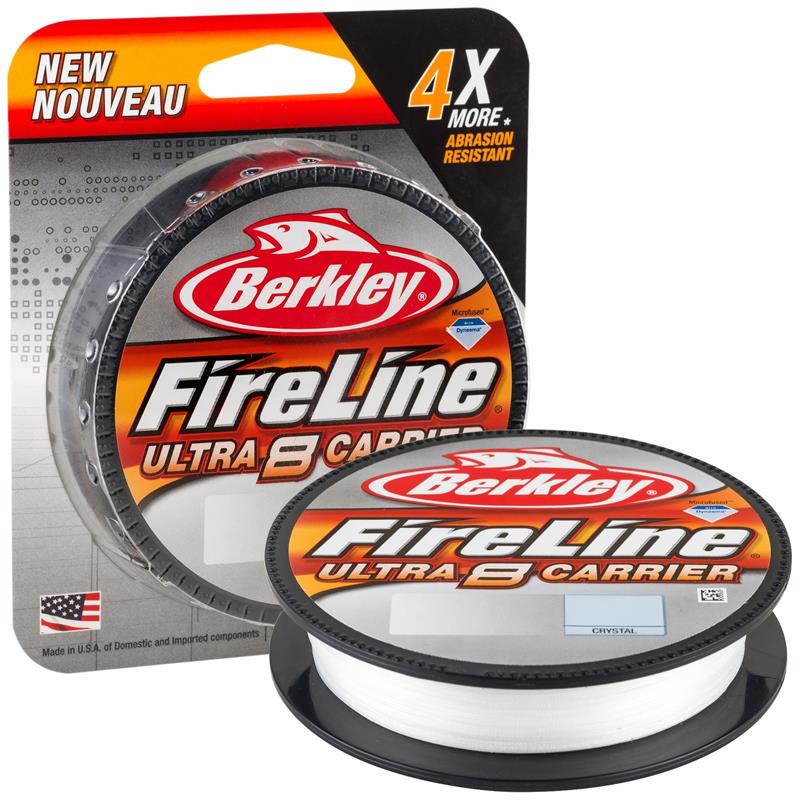 Berkley Fireline Ultra 8 300m 0,20 mm Crystal - Ny og forbedret superline!