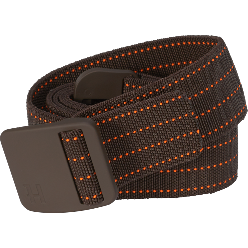 Härkila Wildboar Pro Tech belte M/L Elastisk belte, Brown/Orange Blaze