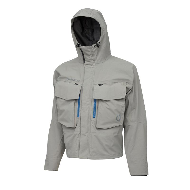 Kinetic Thunderstorm Jacket L Vadejakke, Grey Hawk