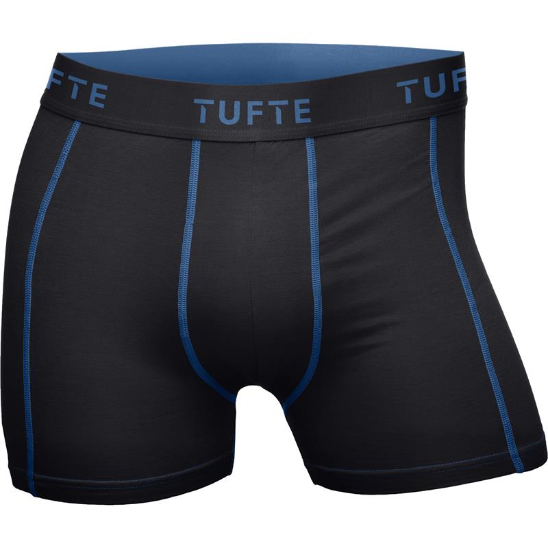 Tufte Men´s Trunks S Black/Blue, herre