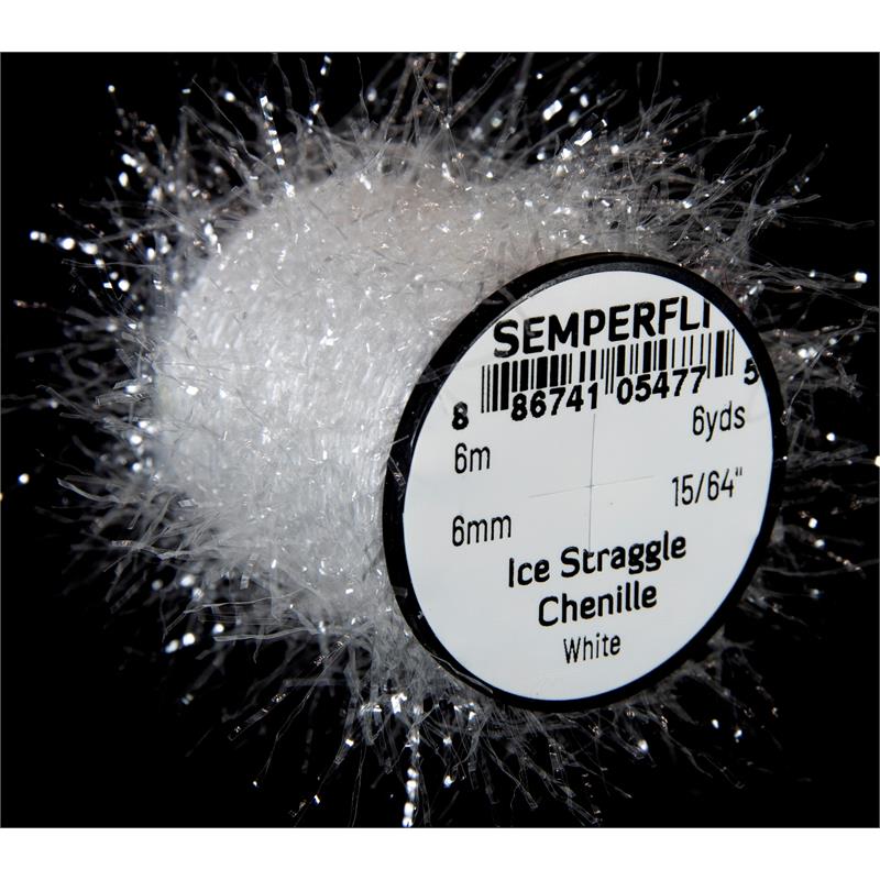 Semperfli Ice Straggle Chenille White