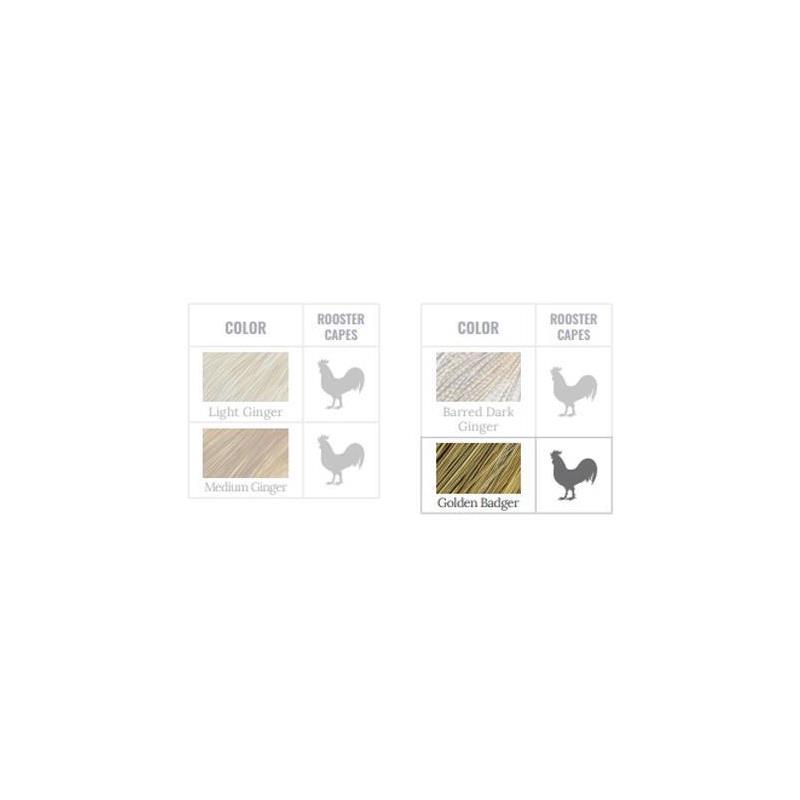 Whiting Rooster High & Dry 1/2 Cape Golden Badger