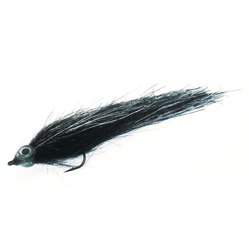 Fishmadman Pike Fly Single Hook 5/0 Gun Smoke Black