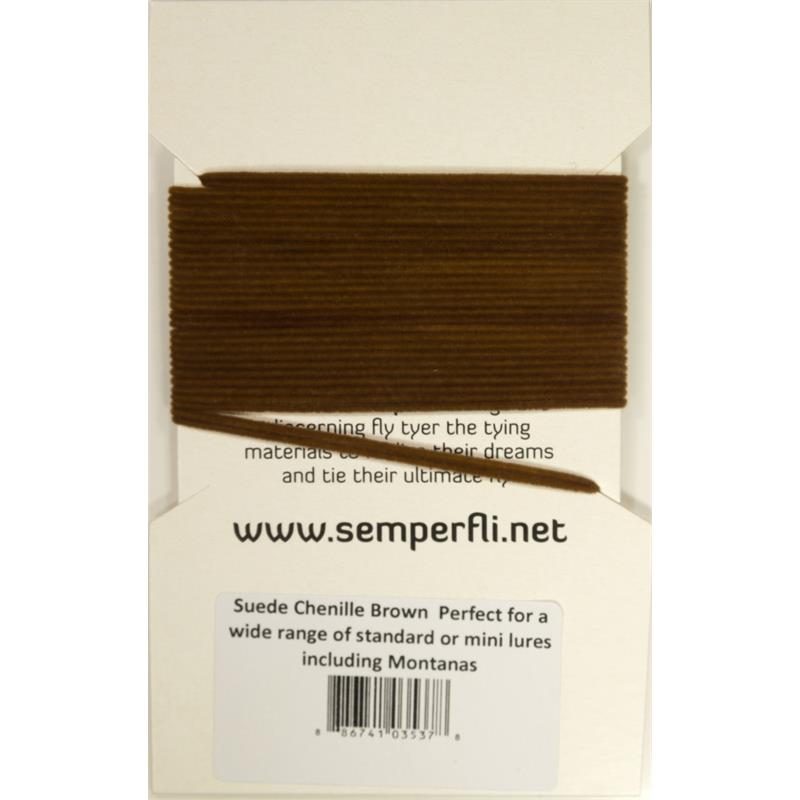 Semperfli Suede Chenille Brown