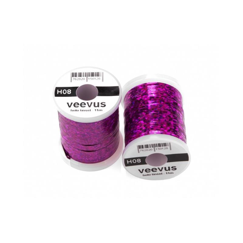 Veevus Holo Tinsel Fuchsia