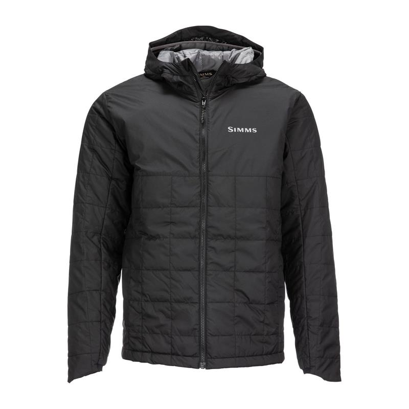 Simms Fall Run Hoody Black S Primaloft jakke